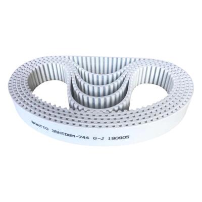 白色聚氨酯pu同步带8M