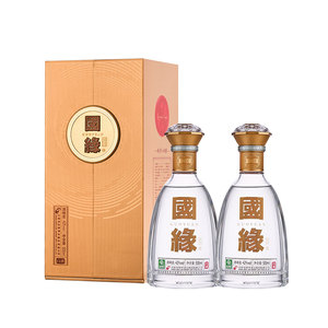 国缘对开柔雅香型42度500ml*2