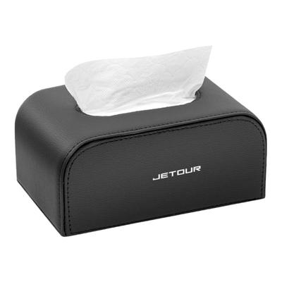 适用捷途椅背扶手箱车载纸巾盒