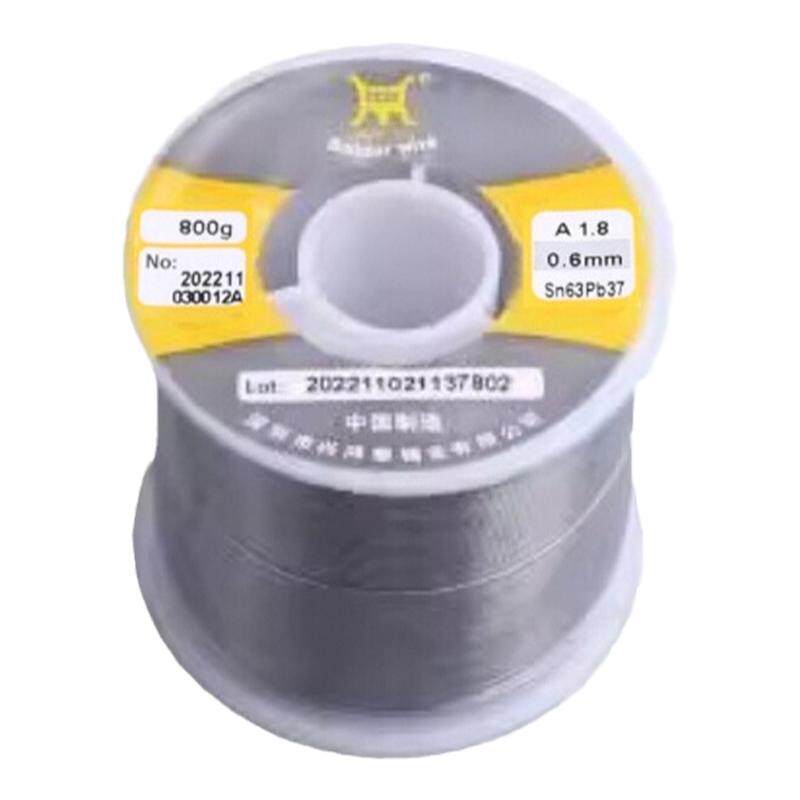 锡丝/锡线 XHT(兴鸿泰)有铅焊锡丝Sn63Pb37 Φ0.6mm 800G/锡线1卷