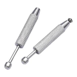 钛合金耳钉抓取器唇钉辅助器四爪舌钉内螺旋耳骨抓钻器耳饰宝石取