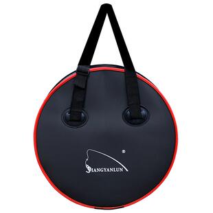 加厚圆形不漏水防水耐磨鱼护包eva鱼具包鱼护袋便携钓鱼袋鱼护桶