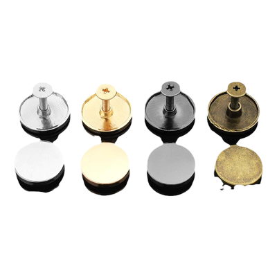 螺丝铆钉扣高档圆形包包子母钉配件手工皮具皮带箱包金属固定扣子