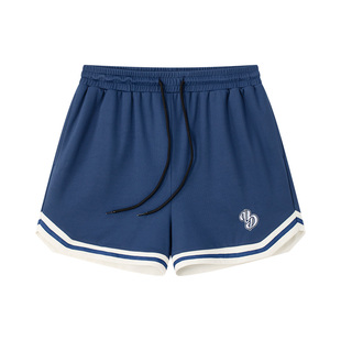 维动焕新速干运动短裤男夏季美式篮球跑步训练针织网眼四分运动裤