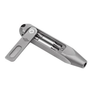 OLIGHT傲雷OKnife D1钛合金EDC螺丝刀S2钢批头4mm便携螺丝刀8批头