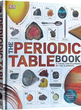 英文原版dk视觉百科The Periodic Table Book元素周期表：一本关于化学元素A Visual Encyclopedia of的少儿童Animal History