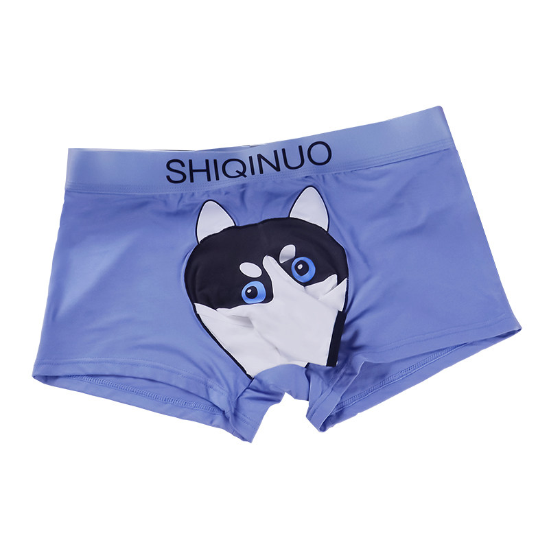 男士内裤莫代尔平角枪弹分离抗菌