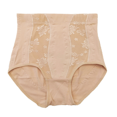 纯棉中高腰塑身裤收腹产后美体