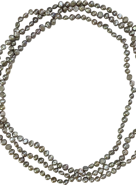 天然巴洛克重女淡水珍珠