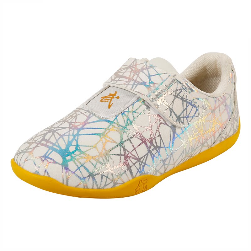 儿童武术鞋粘扣魔术贴练功鞋训练比赛专用鞋少儿专业竞赛表演鞋子