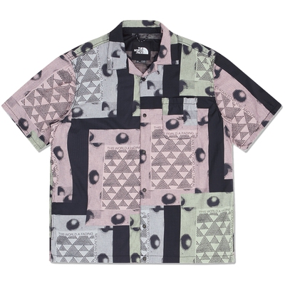 北面UE设计师款男轻薄短袖衬衫