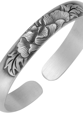 云金丽天香999足银手镯送妈妈