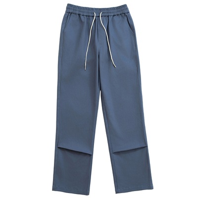 Octopusl美式法工通勤直筒长裤