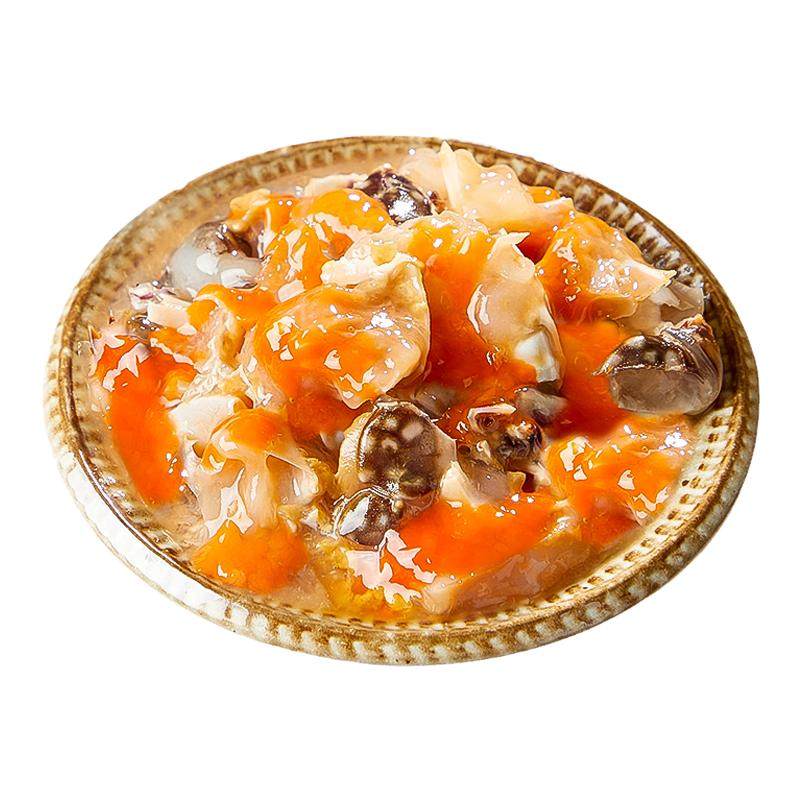 舟山红膏蟹糊新鲜拌饭神器海鲜梭子蟹螃蟹酱呛蟹蟹膏宁波特产醉蟹