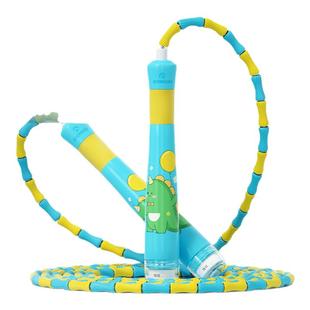 中欧跳绳儿童小学专用幼儿园初学一年级竹节绳中考体育跳神健身绳