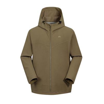 拓路者秋季户外软壳衣女定制防风拒水磨毛保暖登山服短款夹克外套