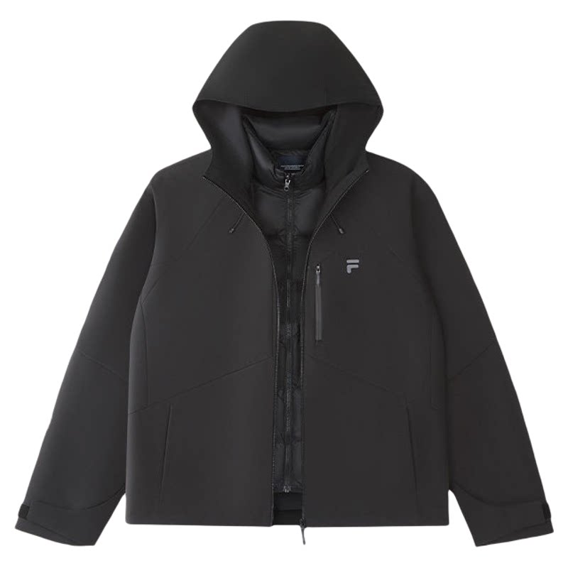FILAFUSION羽绒服男三合一外套