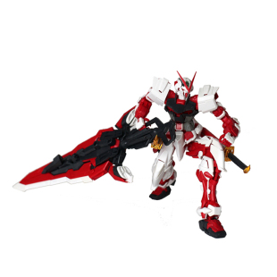 万代MG 1/100 红色异端改 MBF-P02KAI 异端高达红色机改 零件补件