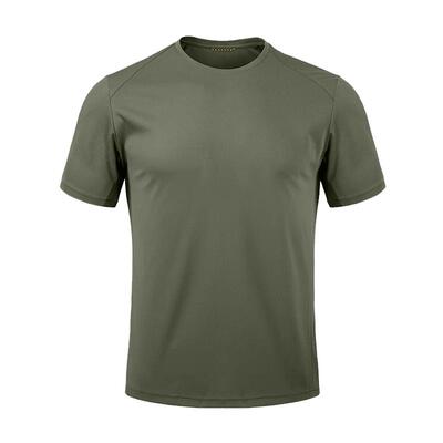 自由兵T400速干圆领衫男夏季冰感