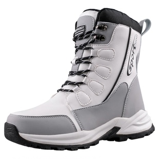 男女同款雪地靴加绒保暖靴子男防水防滑雪地鞋东北雪乡旅行大棉鞋