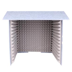 桌面简易录音棚降噪办公家用桌面看书隔音罩喜马拉雅有声主播除房