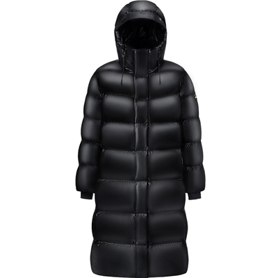 骆驼飞金鹅绒服男款冬季2025新款防风极寒加厚过膝长款羽绒衣外套