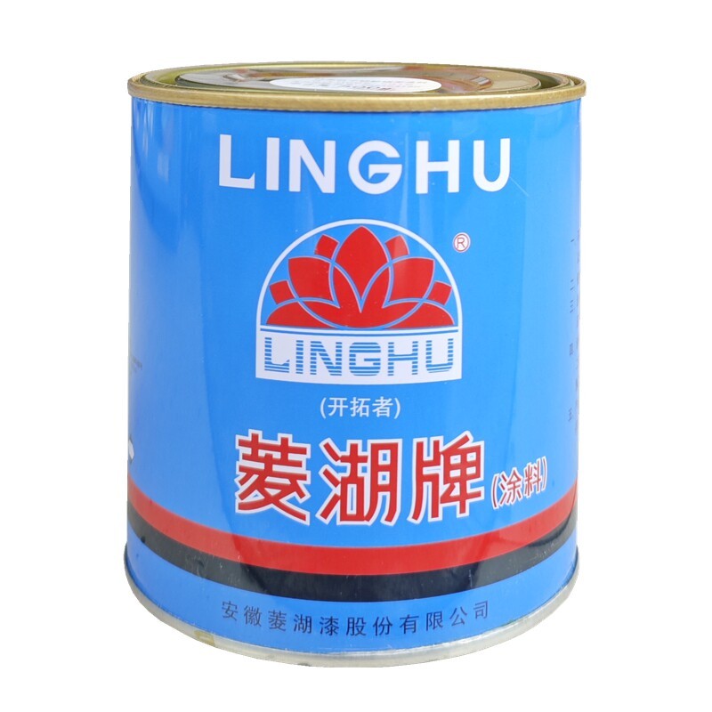 菱湖牌油漆防锈漆调和漆铁红中灰醇酸油漆一类漆覆盖力强耐侯耐磨