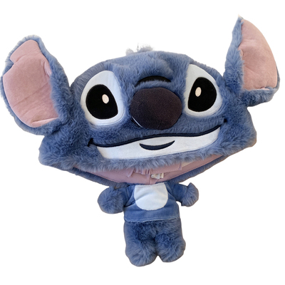 迪士尼授权~史迪仔玩偶毛绒帽子