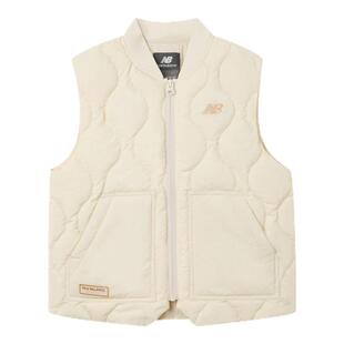 【90%】New Balance nb童装儿童男女保暖简约羽绒马甲ND7JE4E033