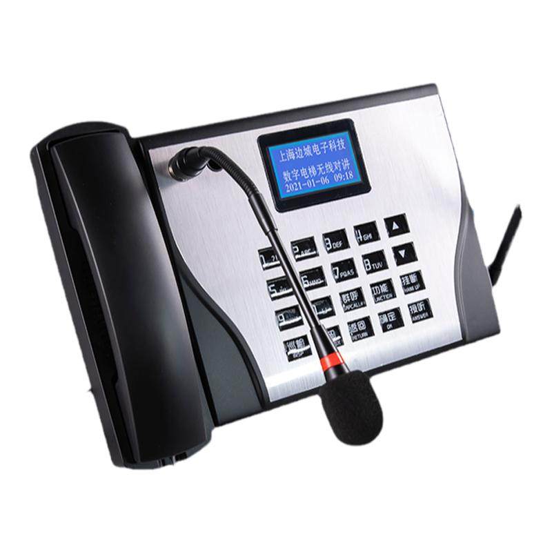 电梯无线对讲系统值班室IP网络可视电话机三方五方通话呼叫器电源