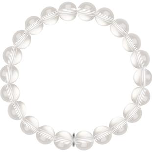 iSTONE/石头记白水晶净体手串珠宝佛珠超七天然简约手链女款饰品