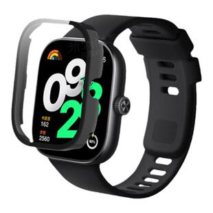 适用红米watch6手表PC一体钢化保护套watch5运动4智能3手表redmiwatch2保护壳膜手环非原装配件屏幕保护膜