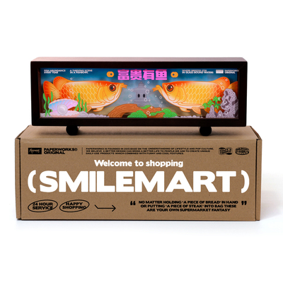 PAPERWORKS新年金龙鱼充电灯箱