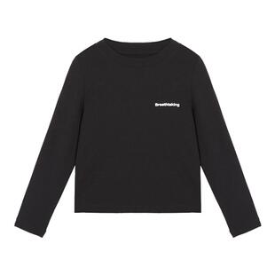 edo一度童装2025春夏新款女童时尚百搭长袖T恤儿童休闲打底衫