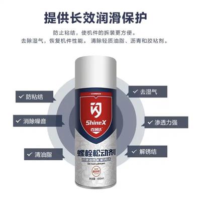 包邮闪牌螺栓松动剂除锈剂内部汽车机器水箱清洁润滑保护防止生锈