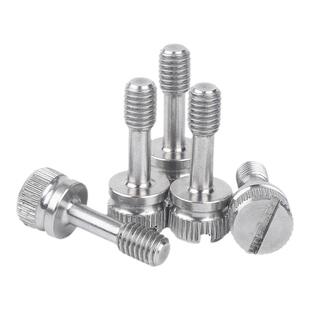 304不锈钢松不脱螺丝GB839一字槽手拧防松不脱出螺钉M3M4M5M6M8