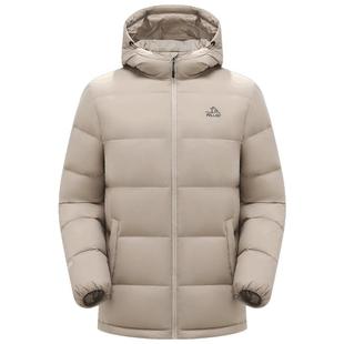 伯希和800蓬鹅绒羽绒服女秋冬户外防风保暖轻薄外套轻量登山服男