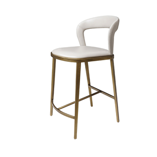 吧台椅家用现代简约高脚凳意式轻奢吧凳吧椅设计师款酒吧椅771
