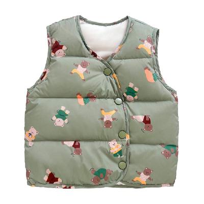 贝肽斯儿童羽绒马甲轻薄柔软舒适