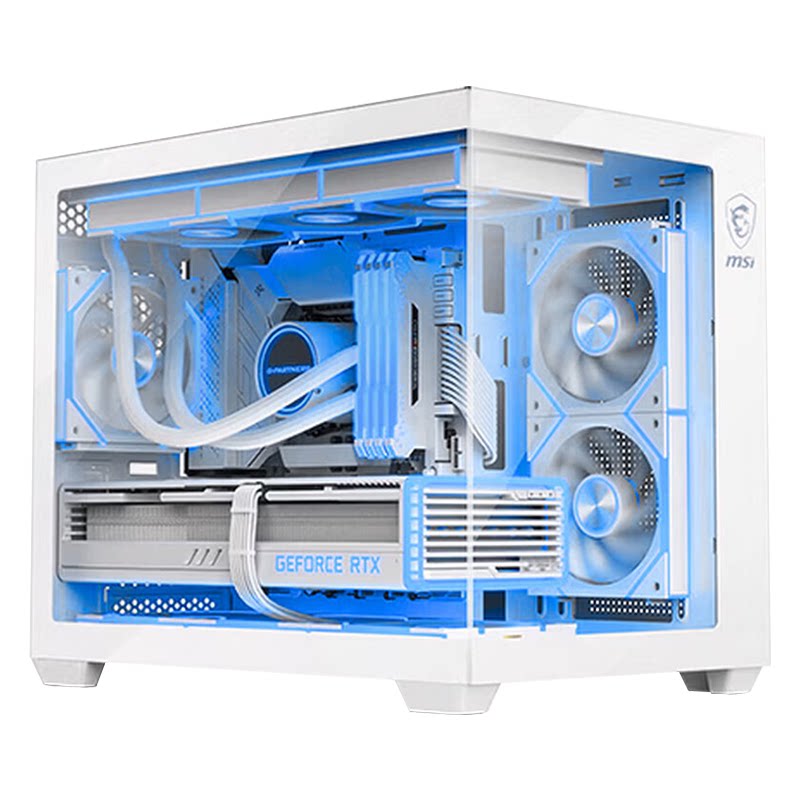 AMD锐龙5600/5700X白色电竞主机
