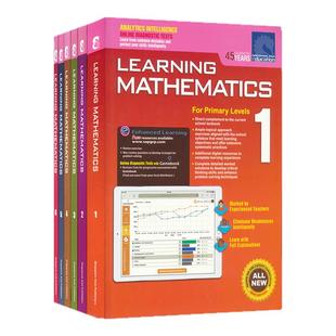 新加坡数学 SAP Learning Mathematics 1-6 学习系列数学思维启蒙英文练习册 小学1-6年级 CPA建模学习法 小学教材教辅 英文原版