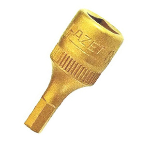 原装德国进口哈蔡特HAZET六角套筒起子头 1/4四方头驱动8501系列