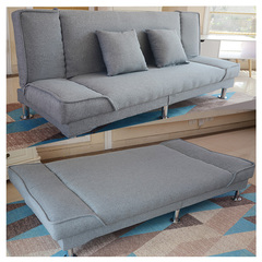 单人双人三人沙发1.8米2米沙发皮革折叠床两用小户型懒人客厅PU皮