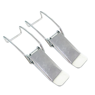 不锈钢弹簧长钩搭扣111鸭嘴箱包锁扣金属五金配件工具箱卡扣