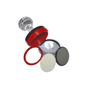 印德美 YH水晶柄系列印章材料免封边印章材料 印德美壳+海绵+蝴