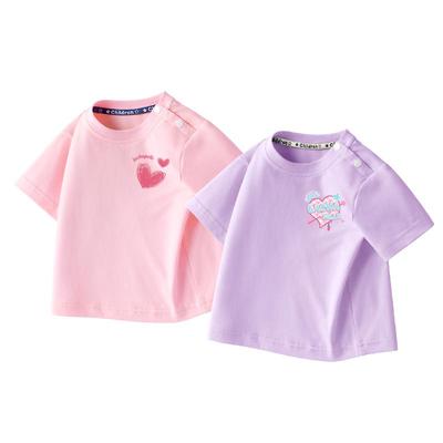 LcLaChapelle女童纯棉短袖夏季