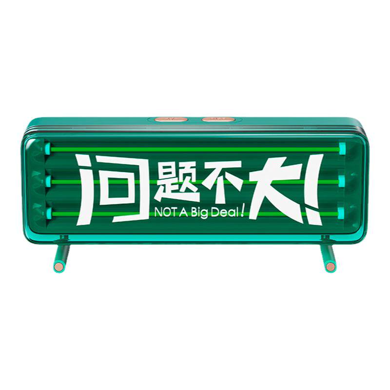 炫酷RGB灯箱电脑桌搭装饰摆件LED