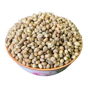 鸟食中麻子大颗粒火麻仁鹦鹉玄凤牡丹鸟粮零食饲料仓鼠松鼠粮