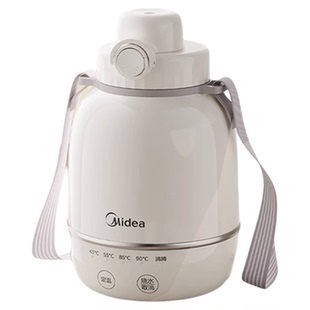 美的电热水壶便携式烧水壶小型恒温壶加热保温杯MK-DB06X19-PRO