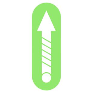 新手必备上路安全点位夜光贴驾驶辅助标识车内汽车点位标记贴车距